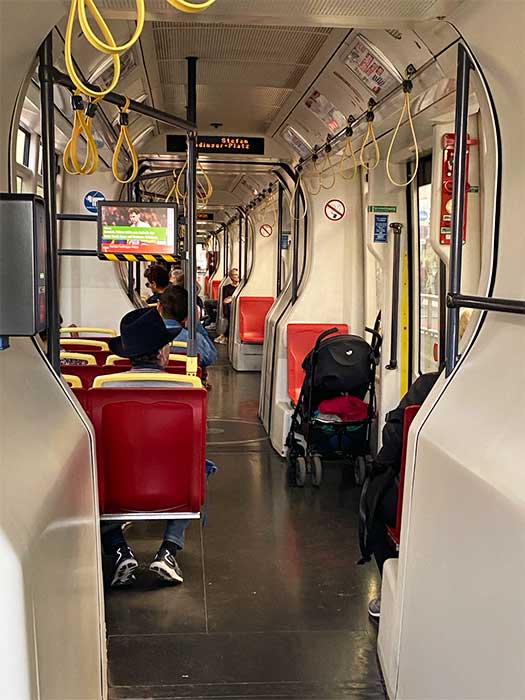 Inside-tram-Vienna