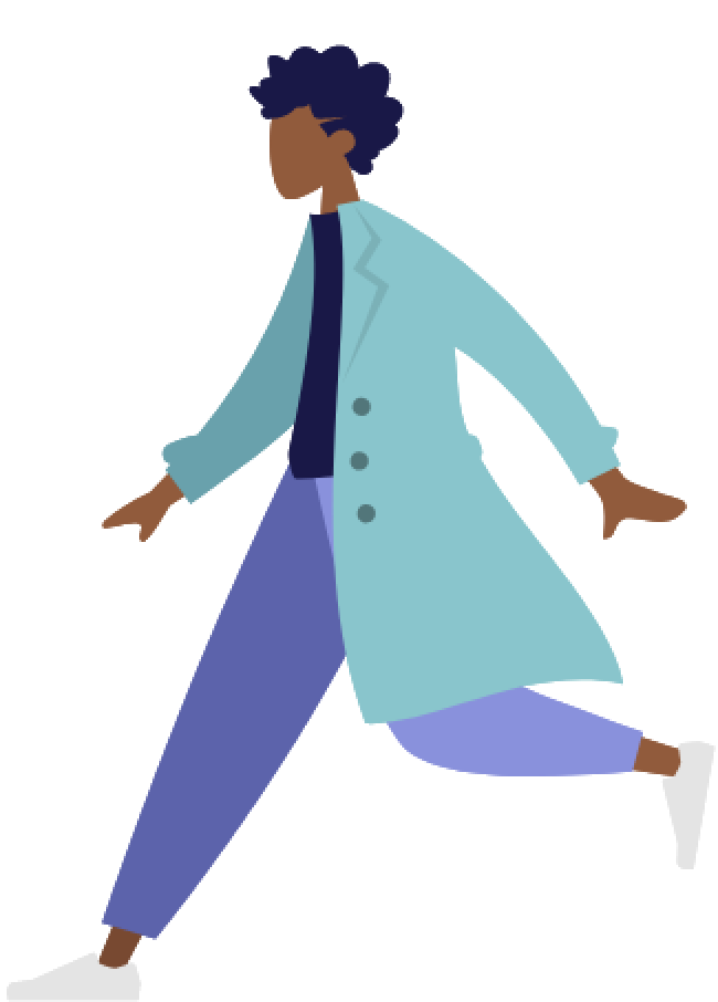 Women-15 Illustration of two women using flat colour.